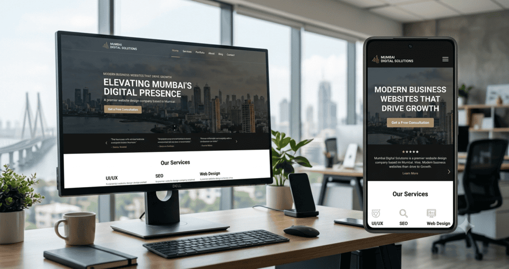 Examples of modern business website design layouts examples.webp